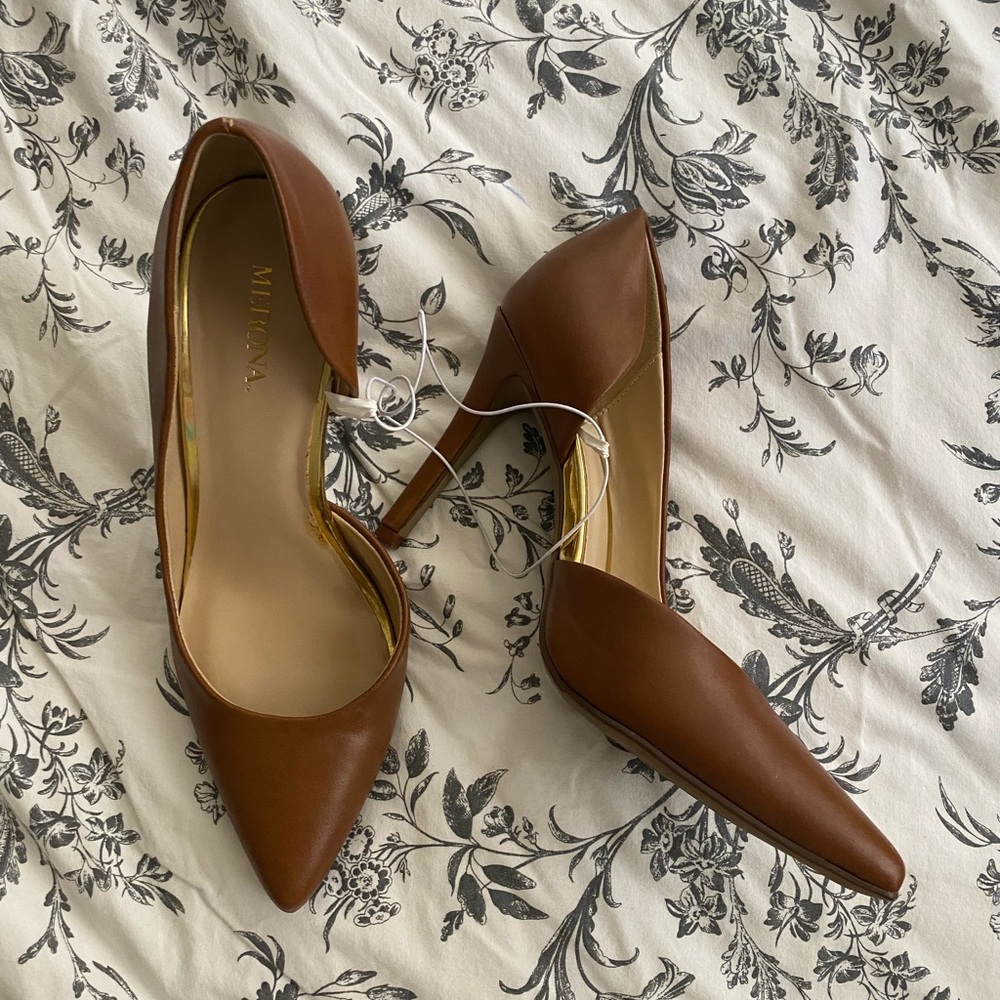 Brown heels